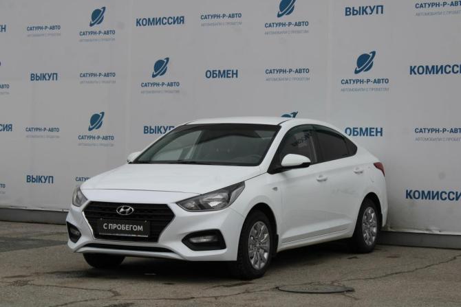 Hyundai Solaris II с пробегом 2018 года, цена 1 050 000 рублей, 186000 км, седан, Автокод Объявления