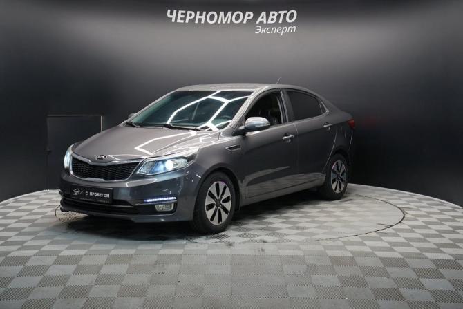 Kia Rio III Рестайлинг с пробегом 2016 года, цена 1 355 000 рублей, 100008 км, седан, Автокод Объявления