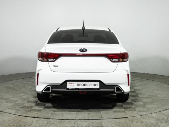 Kia Rio IV Рестайлинг с пробегом 2020 года, цена 1 590 000 рублей, 57440 км, седан, Автокод Объявления