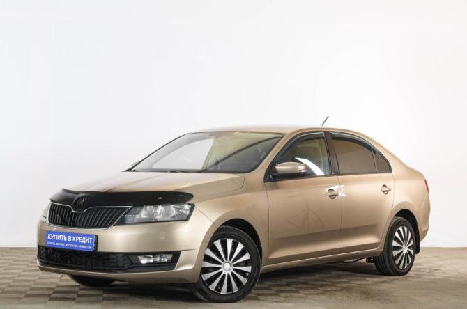 Skoda Rapid I Рестайлинг с пробегом 2018 года, цена 1 039 000 рублей, 219000 км, седан, Автокод Объявления