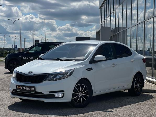Kia Rio III Рестайлинг с пробегом 2016 года, цена 949 000 рублей, 210600 км, седан, Автокод Объявления