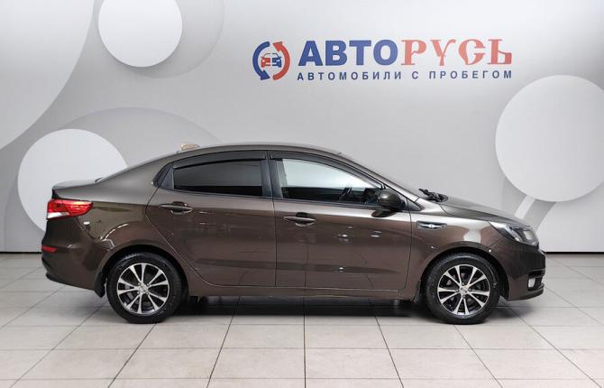 Kia Rio III Рестайлинг с пробегом 2016 года, цена 985 000 рублей, 117279 км, седан, Автокод Объявления