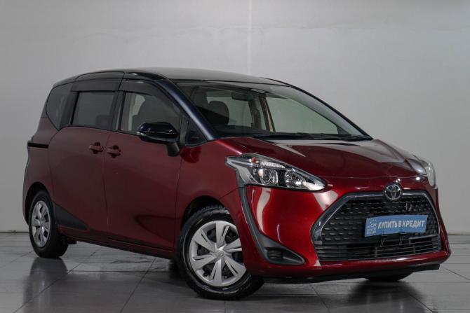 Toyota Sienta II Рестайлинг с пробегом 2019 года, цена 1 569 000 рублей, 83000 км, компактвэн, Автокод Объявления