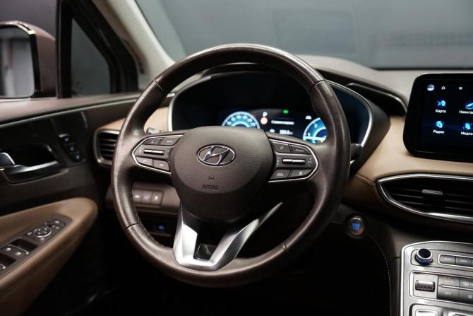Hyundai Santa Fe IV Рестайлинг с пробегом 2021 года, цена 3 893 000 рублей, 76500 км, внедорожник, Автокод Объявления