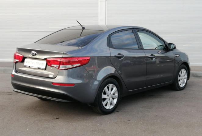 Kia Rio III Рестайлинг с пробегом 2016 года, цена 1 180 000 рублей, 118000 км, седан, Автокод Объявления