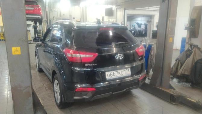 Hyundai Creta I Рестайлинг с пробегом 2020 года, цена 1 599 000 рублей, 158469 км, внедорожник, Автокод Объявления