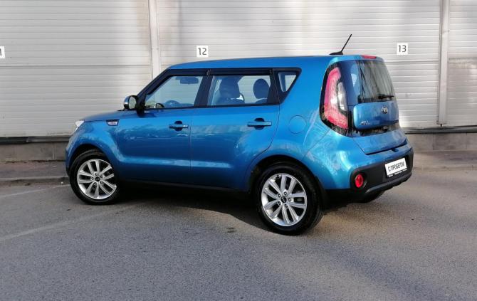 Kia Soul II Рестайлинг с пробегом 2017 года, цена 1 549 000 рублей, 87812 км, хэтчбек, Автокод Объявления