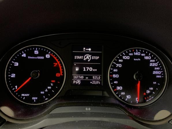 Audi A3 III (8V) Рестайлинг с пробегом 2016 года, цена 1 460 000 рублей, 167748 км, хэтчбек, Автокод Объявления