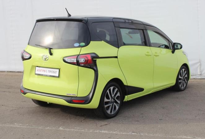 Toyota Sienta II Рестайлинг с пробегом 2019 года, цена 1 540 000 рублей, 85404 км, компактвэн, Автокод Объявления