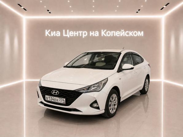 Hyundai Solaris II Рестайлинг с пробегом 2021 года, цена 1 399 000 рублей, 163000 км, седан, Автокод Объявления