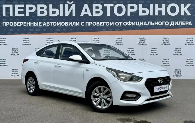 Hyundai Solaris II с пробегом 2019 года, цена 1 040 000 рублей, 136154 км, седан, Автокод Объявления