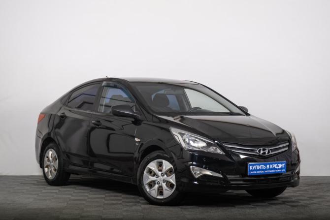 Hyundai Solaris I Рестайлинг с пробегом 2014 года, цена 859 000 рублей, 156000 км, седан, Автокод Объявления
