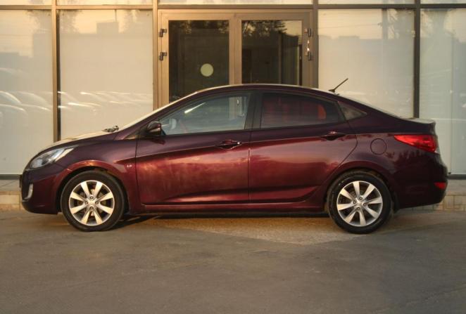 Hyundai Solaris I с пробегом 2011 года, цена 780 000 рублей, 193423 км, седан, Автокод Объявления