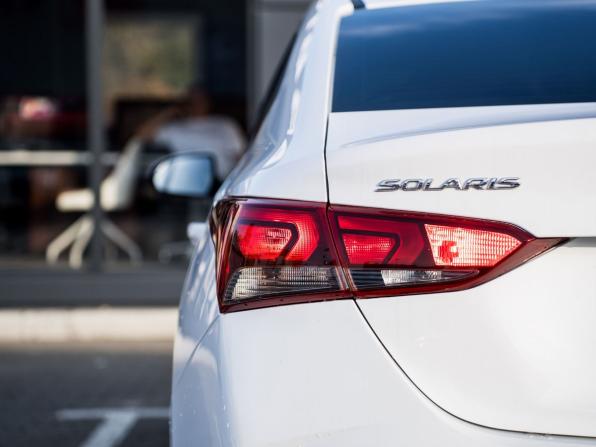 Hyundai Solaris II Рестайлинг с пробегом 2022 года, цена 1 460 000 рублей, 118059 км, седан, Автокод Объявления