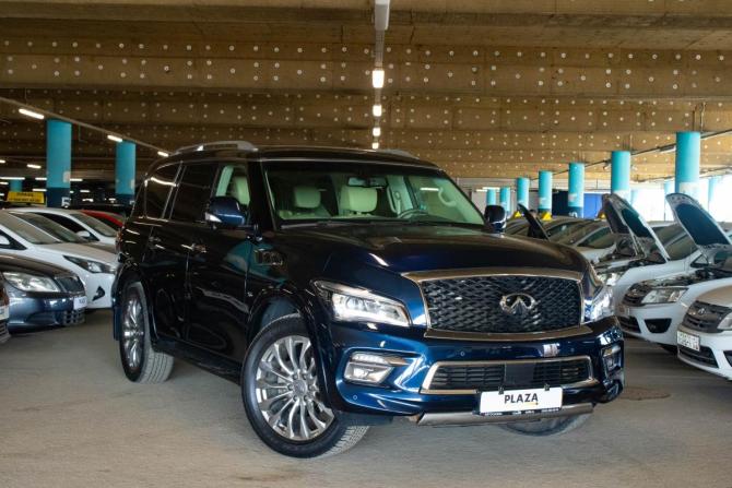 Infiniti QX80 I Рестайлинг с пробегом 2017 года, цена 4 300 000 рублей, 60435 км, внедорожник, Автокод Объявления