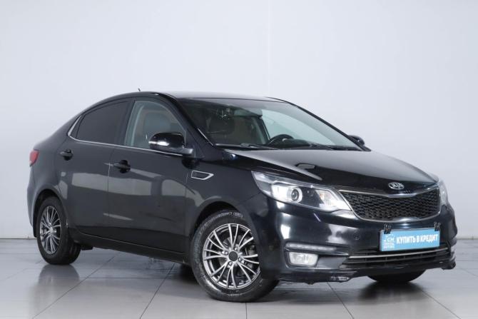 Kia Rio III Рестайлинг с пробегом 2015 года, цена 1 009 000 рублей, 162044 км, седан, Автокод Объявления