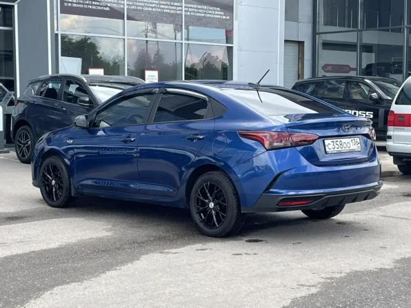 Hyundai Solaris II Рестайлинг с пробегом 2021 года, цена 1 598 000 рублей, 77123 км, седан, Автокод Объявления