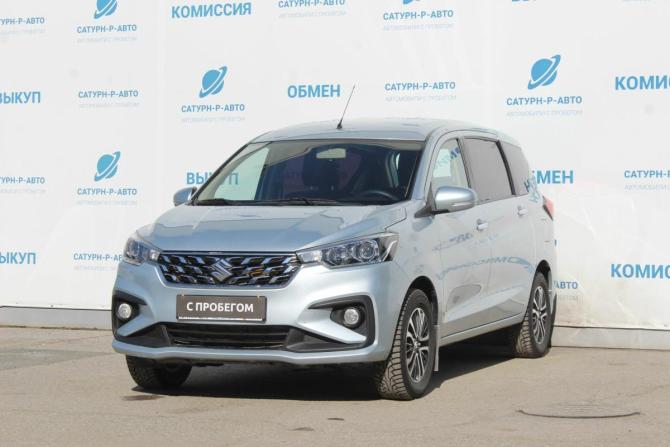 Suzuki Ertiga II с пробегом 2022 года, цена 2 070 000 рублей, 63000 км, компактвэн, Автокод Объявления