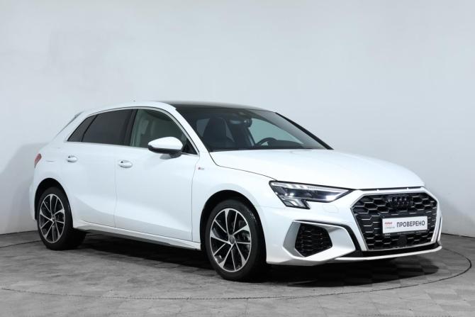 Audi A3 IV (8Y) с пробегом 2021 года, цена 2 900 000 рублей, 58505 км, хэтчбек, Автокод Объявления