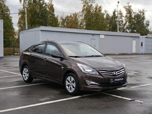 Hyundai Solaris I Рестайлинг с пробегом 2014 года, цена 946 000 рублей, 119042 км, седан, Автокод Объявления