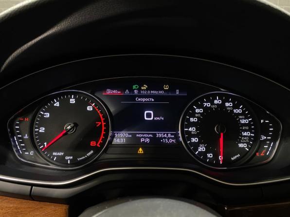 Audi A4 V (B9) Рестайлинг с пробегом 2019 года, цена 2 500 000 рублей, 91969 км, седан, Автокод Объявления