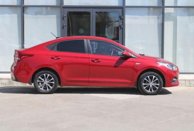 Hyundai Solaris I Рестайлинг с пробегом 2017 года, цена 1 420 000 рублей, 95312 км, седан, Автокод Объявления