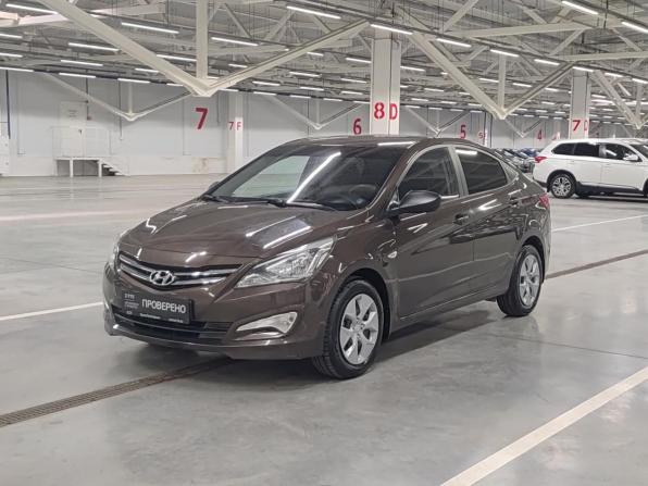 Hyundai Solaris I Рестайлинг с пробегом 2015 года, цена 890 000 рублей, 136606 км, седан, Автокод Объявления
