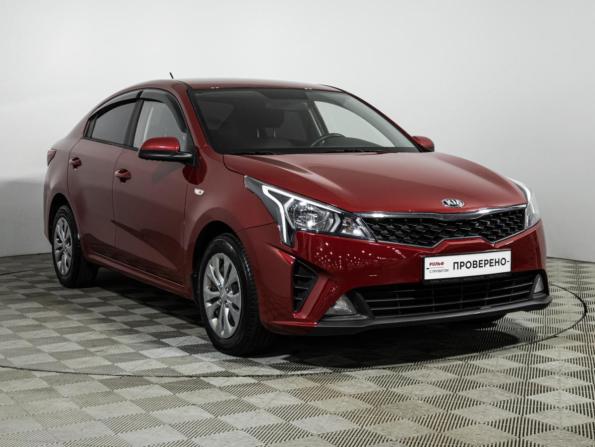 Kia Rio IV Рестайлинг с пробегом 2021 года, цена 1 609 700 рублей, 85344 км, седан, Автокод Объявления