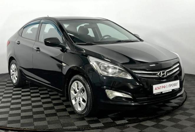 Hyundai Solaris I Рестайлинг с пробегом 2015 года, цена 1 095 000 рублей, 108327 км, седан, Автокод Объявления