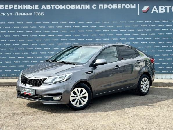 Kia Rio III Рестайлинг с пробегом 2017 года, цена 1 159 000 рублей, 142880 км, седан, Автокод Объявления