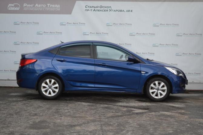 Hyundai Solaris I Рестайлинг с пробегом 2016 года, цена 950 000 рублей, 171358 км, седан, Автокод Объявления