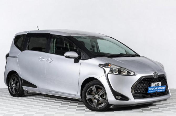 Toyota Sienta II Рестайлинг с пробегом 2021 года, цена 1 549 000 рублей, 98540 км, компактвэн, Автокод Объявления