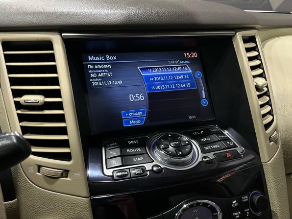 Infiniti FX II (S51) с пробегом 2010 года, цена 1 380 000 рублей, 257815 км, внедорожник, Автокод Объявления