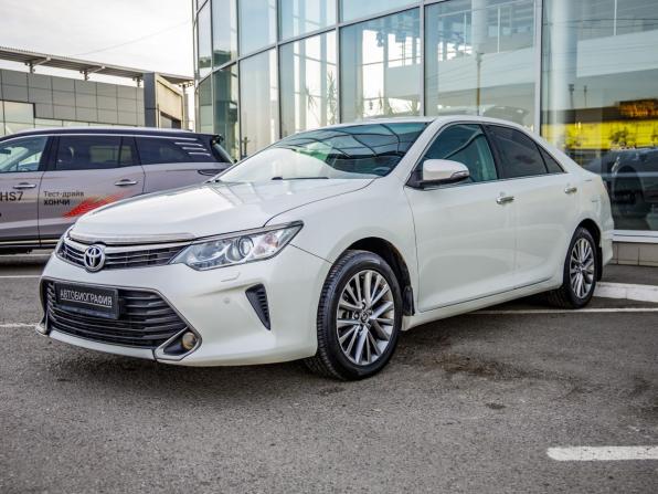 Toyota Camry VII (XV50) Рестайлинг с пробегом 2016 года, цена 2 198 000 рублей, 189164 км, седан, Автокод Объявления