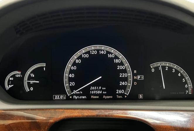Mercedes-Benz S-Класс V (W221) с пробегом 2006 года, цена 1 530 000 рублей, 169584 км, седан, Автокод Объявления