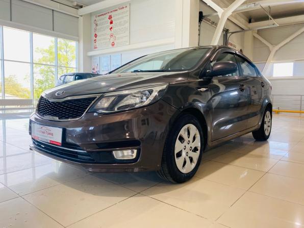 Kia Rio III Рестайлинг с пробегом 2016 года, цена 1 150 000 рублей, 77099 км, седан, Автокод Объявления
