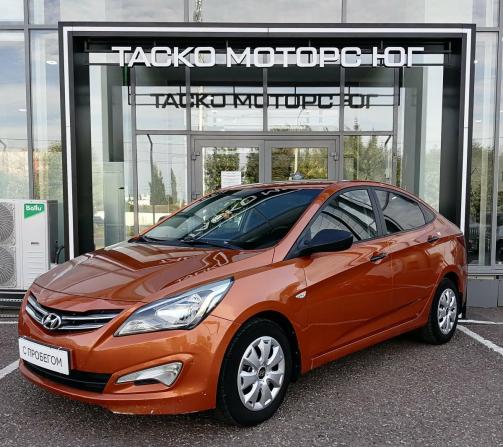 Hyundai Solaris I Рестайлинг с пробегом 2014 года, цена 774 000 рублей, 163852 км, седан, Автокод Объявления