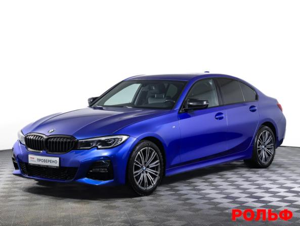 BMW 3 серии VII (G2x) с пробегом 2021 года, цена 3 300 000 рублей, 127054 км, седан, Автокод Объявления