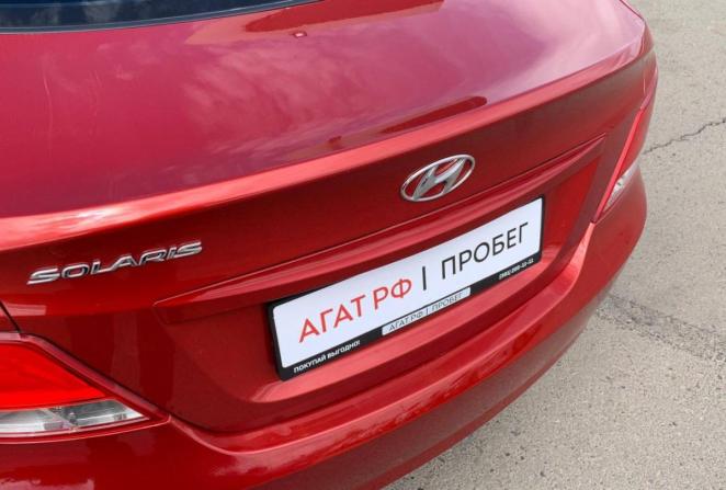 Hyundai Solaris I Рестайлинг с пробегом 2016 года, цена 1 200 000 рублей, 66624 км, седан, Автокод Объявления