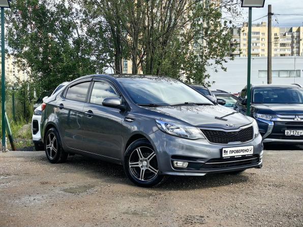 Kia Rio III Рестайлинг с пробегом 2016 года, цена 759 000 рублей, 176000 км, седан, Автокод Объявления