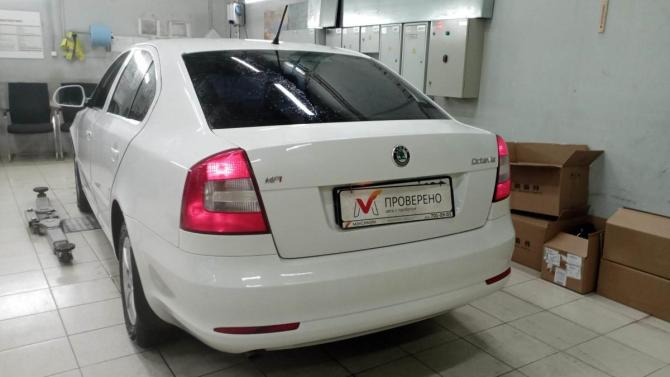 Skoda Octavia II (A5) Рестайлинг с пробегом 2012 года, цена 825 000 рублей, 102722 км, лифтбек, Автокод Объявления