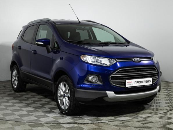 Ford EcoSport II с пробегом 2014 года, цена 999 585 рублей, 124873 км, внедорожник, Автокод Объявления