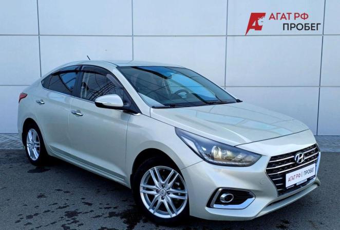 Hyundai Solaris II с пробегом 2018 года, цена 1 350 000 рублей, 128482 км, седан, Автокод Объявления