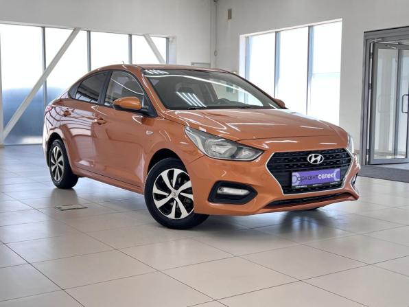Hyundai Solaris II с пробегом 2018 года, цена 1 310 000 рублей, 153434 км, седан, Автокод Объявления