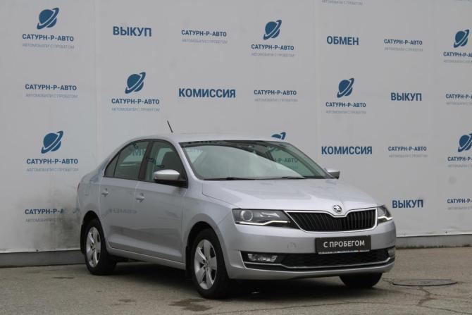 Skoda Rapid I Рестайлинг с пробегом 2018 года, цена 1 325 000 рублей, 63000 км, лифтбек, Автокод Объявления