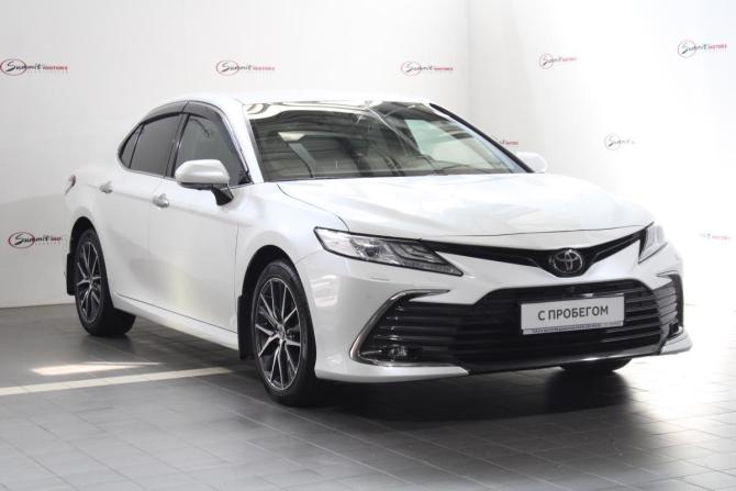 Toyota Camry VIII (XV70) Рестайлинг с пробегом 2021 года, цена 3 500 000 рублей, 75362 км, седан, Автокод Объявления