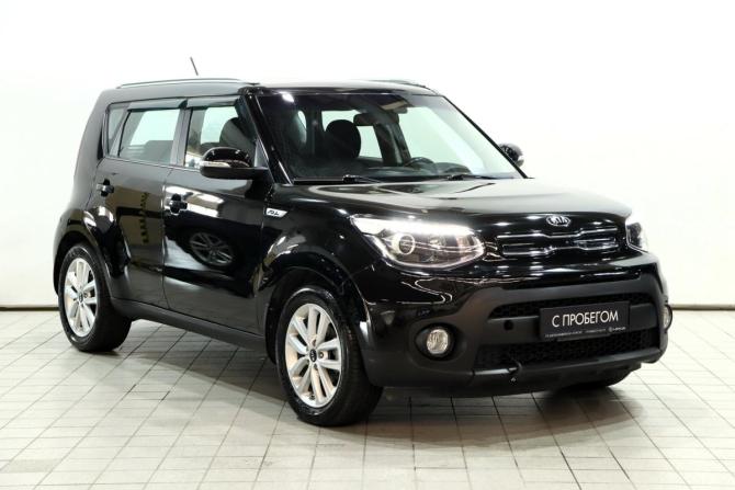 Kia Soul II Рестайлинг с пробегом 2017 года, цена 1 549 000 рублей, 75491 км, хэтчбек, Автокод Объявления