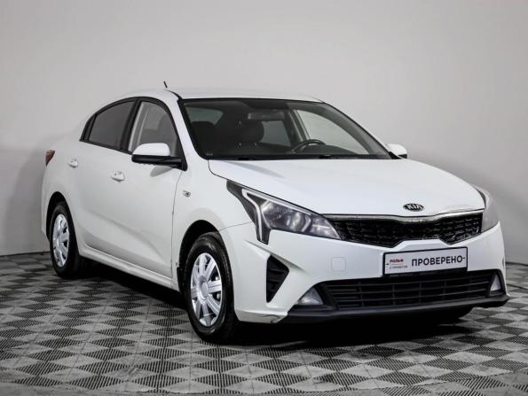 Kia Rio IV Рестайлинг с пробегом 2021 года, цена 1 059 000 рублей, 159492 км, седан, Автокод Объявления