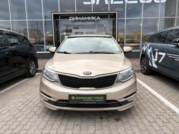 Kia Rio III Рестайлинг с пробегом 2015 года, цена 1 125 000 рублей, 104519 км, седан, Автокод Объявления