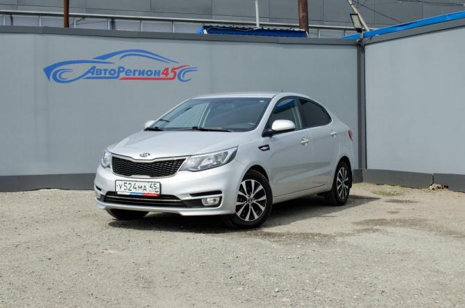 Kia Rio III Рестайлинг с пробегом 2016 года, цена 1 088 000 рублей, 82500 км, седан, Автокод Объявления